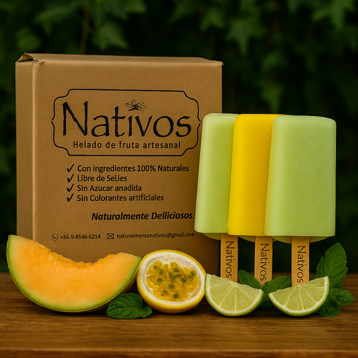 Caja 60 Helados Cítricos - Imagen 1