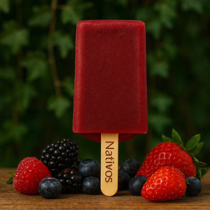Caja 60 Helados Nativos Frutos rojos - Imagen 3